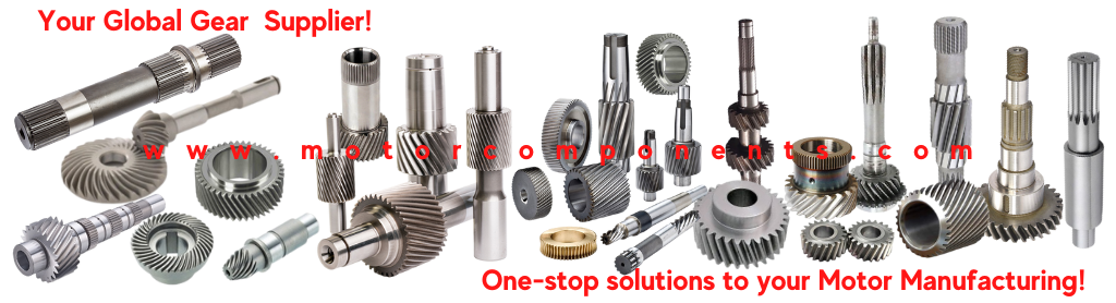 Precision spur gears, helical gears, bevel gears and worm gears