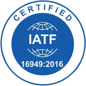 IATF 16949 certified
